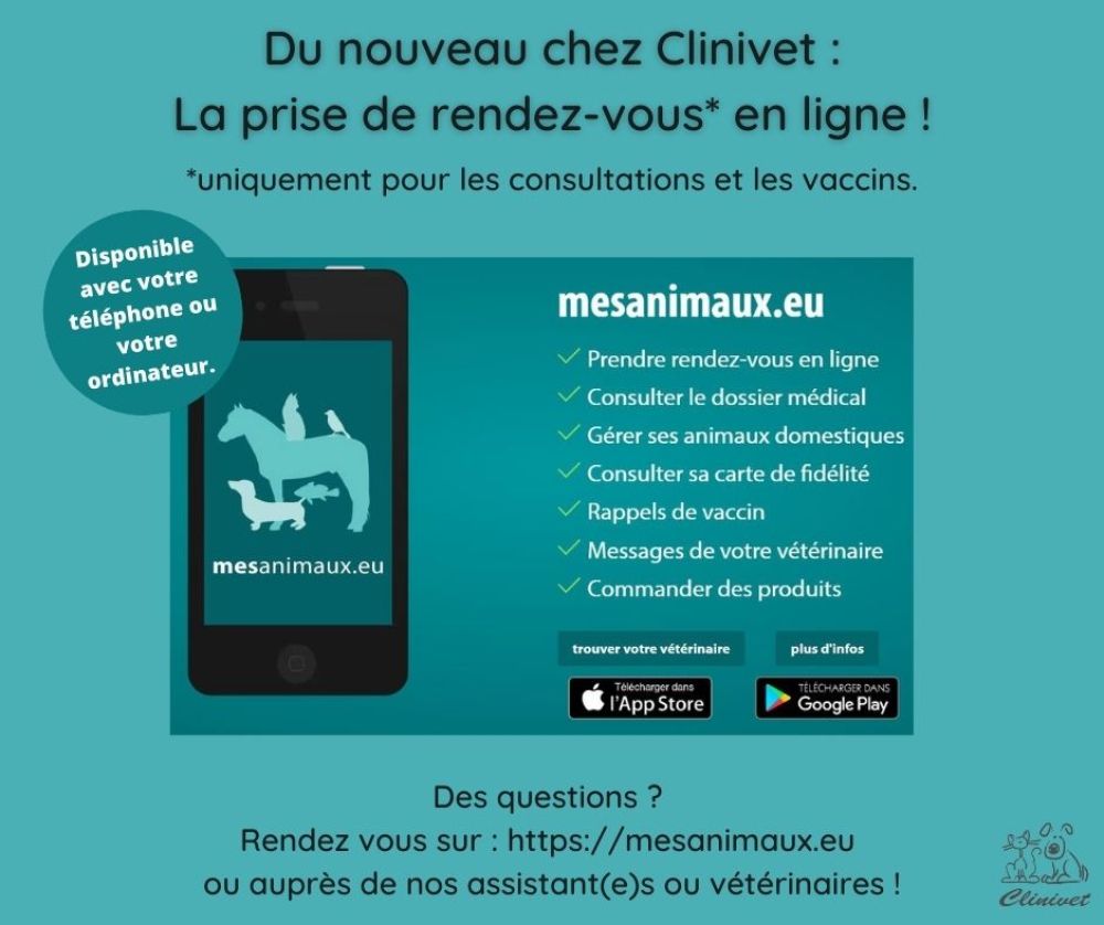 Vous pouvez désormais prendre vos rendez-vous en ligne !